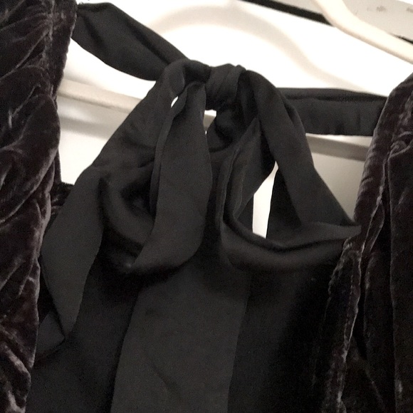 FP Marie Velvet Open Back tie Top M NWT - Picture 7 of 10